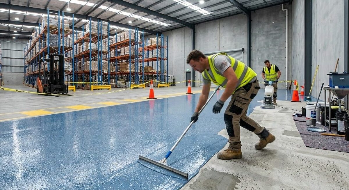 The Real Impact of an Epoxy Flooring Contractor on Business Performance